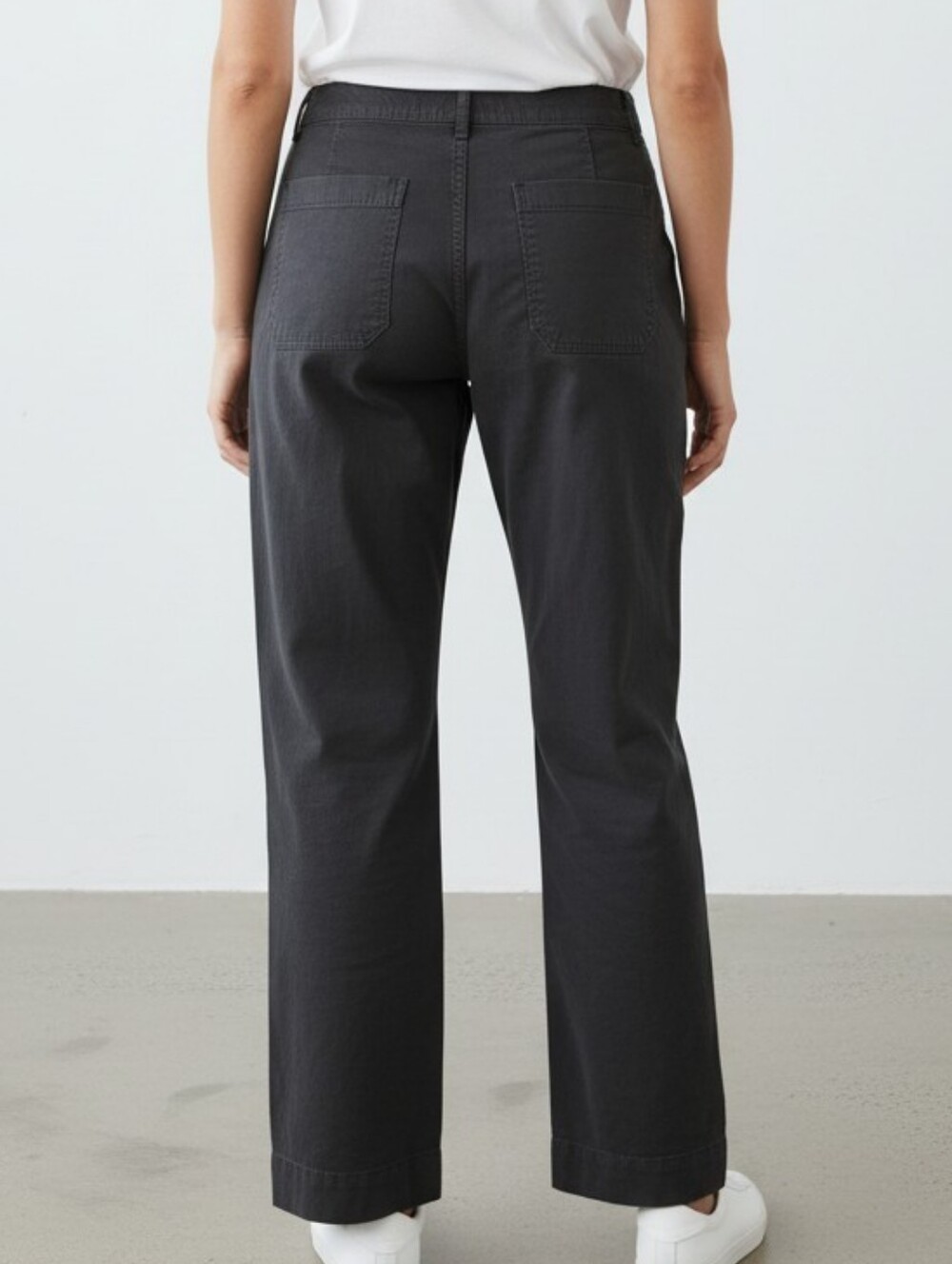 GAP Women's Flare Wide-Leg Jeans in Black 29